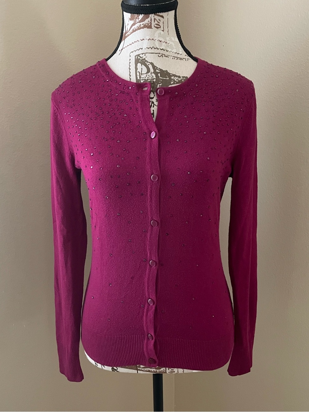 Merona Scattered Bead Embellished Cardigan